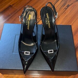 Saint Laurent Luna 105 Slingback